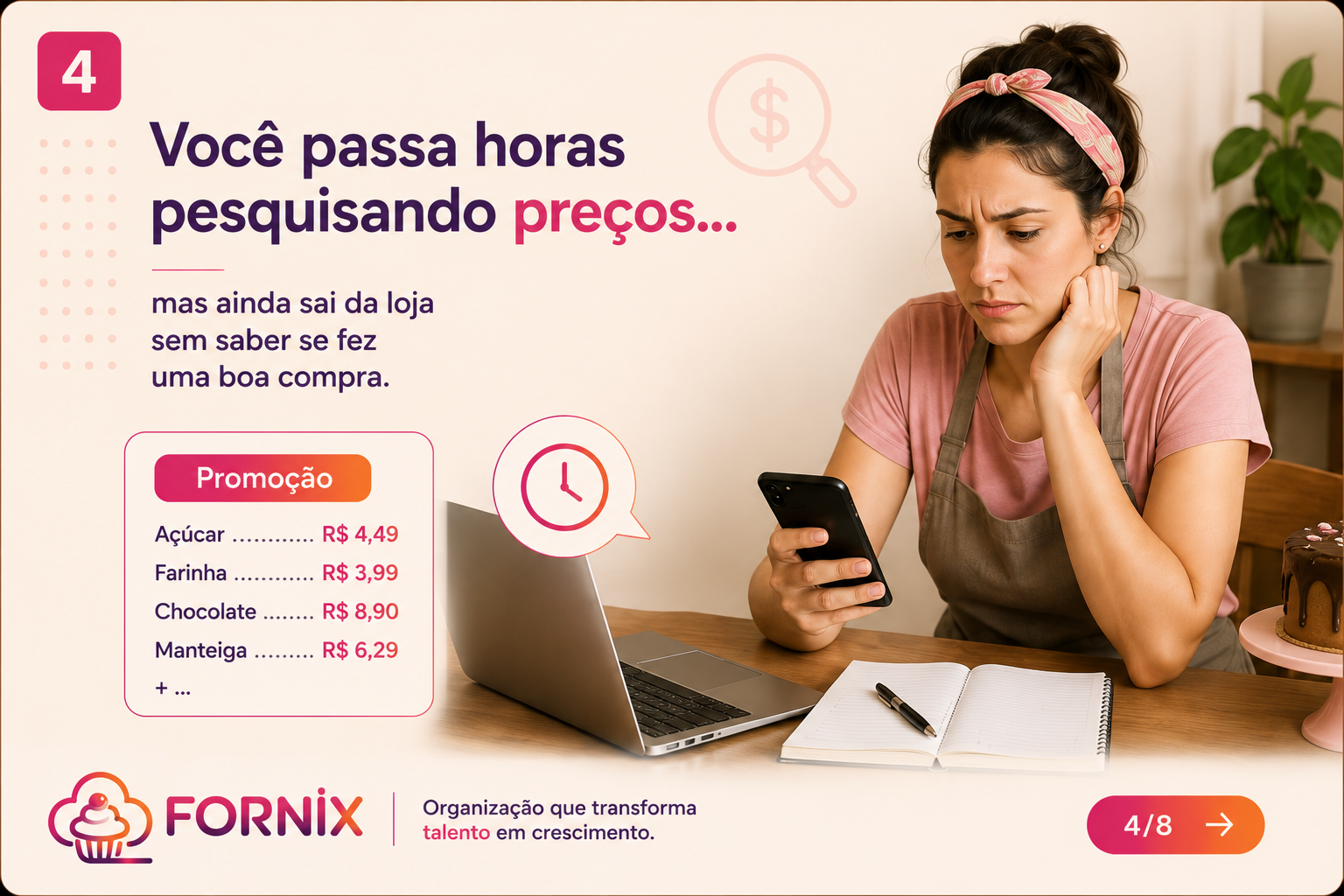 Você passa horas pesquisando preços…