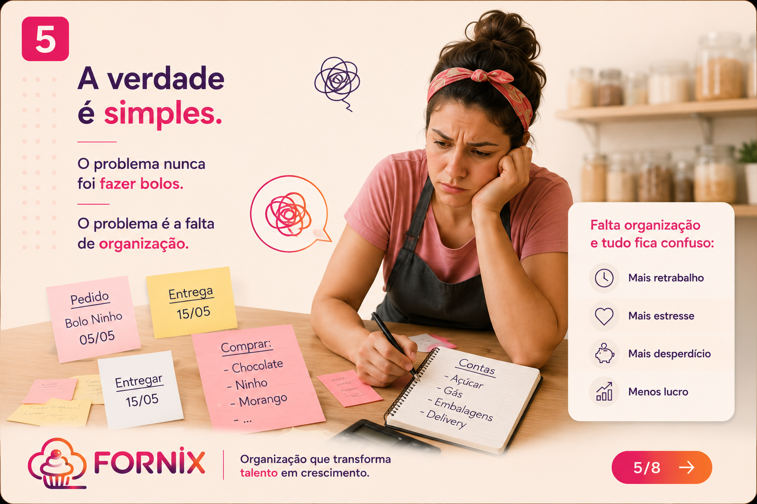 O problema nunca foi a sua receita.